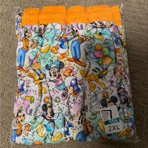 Colorful Cartoon Print Pajama Pants